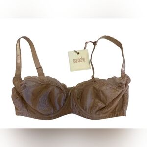 Panache NWT Jasmine Balconnet Caramel Nude Bra Size 34D